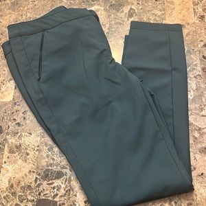 Green White House Black Market Ankle Pants